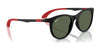 Ray-Ban RJ9082S Sunglasses | Size 47 / Matte Black №718371 / Dark Green (3N 12.9%)