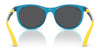 Ray-Ban RJ9082S Sunglasses | Size 47 / Matte Black №718371 / Dark Green (3N 12.9%)