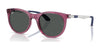 Ray-Ban RJ9082S Sunglasses | Size 47 / Transparent Violet №718687 / Dark Grey (3N 9.3%)