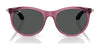 Ray-Ban RJ9082S Sunglasses | Size 47 / Matte Black №718371 / Dark Green (3N 12.9%)
