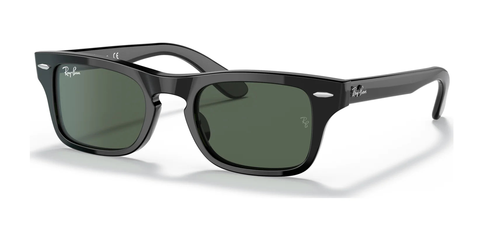 Ray-Ban JUNIOR BURBANK RJ9083S Sunglasses Black / Dark Green