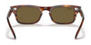 Ray-Ban JUNIOR BURBANK RJ9083S Sunglasses | Size 45 / Striped Havana №710373 / Dark Brown (3N 13.5%)