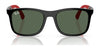 Ray-Ban RJ9084S Sunglasses | Size 47 / Grey On Rubber Blue №715155 / Dark Blue Mirror Blue (3N 11.8%)
