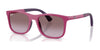 Ray-Ban RJ9084S Sunglasses | Size 47 / Fucsia On Rubber Vuolet №71498H / Gradient Violet (2N 19.1%)