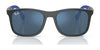 Ray-Ban RJ9084S Sunglasses | Size 47 / Grey On Rubber Blue №715155 / Dark Blue Mirror Blue (3N 11.8%)