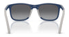 Ray-Ban RJ9084S Sunglasses | Size 47 / Grey On Rubber Blue №715155 / Dark Blue Mirror Blue (3N 11.8%)