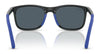 Ray-Ban RJ9084SF Sunglasses | Size 47 / Black On Rubber Red №713171 / Dark Green (3N 14.3%)
