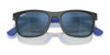 Ray-Ban RJ9084SF Sunglasses | Size 47 / Black On Rubber Red №713171 / Dark Green (3N 14.3%)