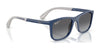Ray-Ban RJ9084SF Sunglasses | Size 47 / Black On Rubber Red №713171 / Dark Green (3N 14.3%)