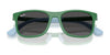 Ray-Ban RJ9084SF Sunglasses | Size 47 / Black On Rubber Red №713171 / Dark Green (3N 14.3%)