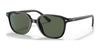 Ray-Ban JUNIOR LEONARD RJ9093S Sunglasses | Size 45 / Black №100/71 / Dark Green (3N 12.9%)