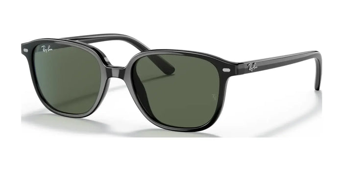 Ray-Ban JUNIOR LEONARD RJ9093S Sunglasses | Size 45 / Black №100/71 / Dark Green (3N 12.9%)