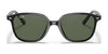 Ray-Ban JUNIOR LEONARD RJ9093S Sunglasses | Size 45 / Black №100/71 / Dark Green (3N 12.9%)