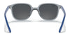 Ray-Ban JUNIOR LEONARD RJ9093S Sunglasses | Size 45 / Black №100/71 / Dark Green (3N 12.9%)