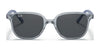 Ray-Ban JUNIOR LEONARD RJ9093S Sunglasses | Size 45 / Black №100/71 / Dark Green (3N 12.9%)