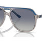 Top Dark Blue & Brown & Light Grey №71554L