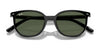 Ray-Ban JUNIOR ELLIOT RJ9097S Sunglasses | Size 46 / Opal Green №713011 / Grey (2N 27.0%)