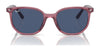 Ray-Ban JUNIOR ELLIOT RJ9097S Sunglasses | Size 46 / Opal Green №713011 / Grey (2N 27.0%)