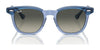 Ray-Ban RJ9098S Sunglasses | Size 45 / Top Dark Blue & Brown & Light Grey №71554L / Grey/Blue (2N 25%)