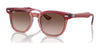 Ray-Ban RJ9098SF Sunglasses | Size 47 / Top Red & Orange & Light Purple №715413 / Brown (3N 16%)