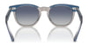 Ray-Ban RJ9098SF Sunglasses | Size 47 / Top Dark Blue & Brown & Light Grey №71554L / Grey/Blue (2N 25%)