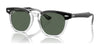 Ray-Ban RJ9098SF Sunglasses | Size 47 / Black On Transparent №715871 / Dark Green (3N 14.0%)