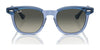 Ray-Ban RJ9098SF Sunglasses | Size 47 / Top Dark Blue & Brown & Light Grey №71554L / Grey/Blue (2N 25%)