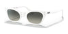 Ray-Ban MISS BURBANK RJ9099S Sunglasses | Size 43 / White №116/11 / Grey Gradient (3N 15.2%)