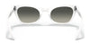 Ray-Ban MISS BURBANK RJ9099S Sunglasses | Size 43 / White №116/11 / Grey Gradient (3N 15.2%)