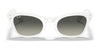 Ray-Ban MISS BURBANK RJ9099S Sunglasses | Size 43 / White №116/11 / Grey Gradient (3N 15.2%)