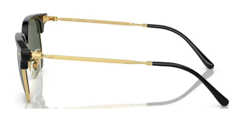Ray-Ban JUNIOR NEW CLUBMASTER RJ9116S Sunglasses / Size 47 / Opal Pink On Gold №715680 / Dark Blue (3N 15.3%)