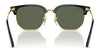 Ray-Ban JUNIOR NEW CLUBMASTER RJ9116S Sunglasses | Size 47 / Opal Pink On Gold №715680 / Dark Blue (3N 15.3%)