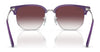 Ray-Ban JUNIOR NEW CLUBMASTER RJ9116S Sunglasses | Size 47 / Opal Pink On Gold №715680 / Dark Blue (3N 15.3%)