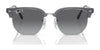 Ray-Ban JUNIOR NEW CLUBMASTER RJ9116S Sunglasses | Size 47 / Opal Pink On Gold №715680 / Dark Blue (3N 15.3%)