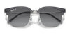 Ray-Ban JUNIOR NEW CLUBMASTER RJ9116S Sunglasses | Size 47 / Opal Pink On Gold №715680 / Dark Blue (3N 15.3%)