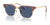 Ray-Ban JUNIOR NEW CLUBMASTER RJ9116S Sunglasses | Size 47 / Opal Pink On Gold №715680