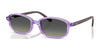 Ray-Ban RJ9132SF Sunglasses | Size 49 / Transparent Violet №719911 / Gradient Grey (2N 22.8%)