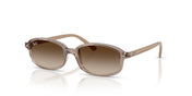 Ray-Ban RJ9132SF Sunglasses | Size 49 / Transparent Beige №720013 / Gradient Brown (3N 16%)