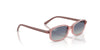 Ray-Ban RJ9132SF Sunglasses | Size 49 / Transparent Beige №720013 / Gradient Brown (3N 16%)