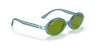 Ray-Ban RJ9145S Sunglasses | Size 44 / Light Blue №7085/2 / Green (3N 13.5%)