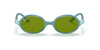 Ray-Ban RJ9145S Sunglasses | Size 44 / Light Blue №7085/2 / Green (3N 13.5%)