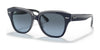 Ray-Ban JUNIOR STATE STREET RJ9186S Sunglasses / Blue On Transparent Grey №71178F / Blue/Grey (2N 22.6%) / Size 43
