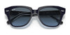 Ray-Ban JUNIOR STATE STREET RJ9186S Sunglasses / Blue On Transparent Grey №71178F / Blue/Grey (2N 22.6%) / Size 43