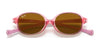 Ray-Ban RJ9187S Sunglasses / Transparent Light Blue №7081/3 / Brown (3N 10.3%) / Size 39