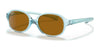 Ray-Ban RJ9187S Sunglasses / Transparent Light Blue №7081/3 / Brown (3N 10.3%) / Size 39