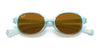 Ray-Ban RJ9187S Sunglasses / Transparent Light Blue №7081/3 / Brown (3N 10.3%) / Size 39