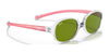 Ray-Ban RJ9187S Sunglasses / Transparent Light Blue №7081/3 / Brown (3N 10.3%) / Size 39