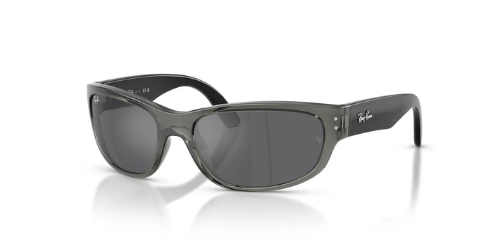 Ray-Ban RJ9189S Sunglasses | Size 55 / Transparent Grey №71956G / Grey Mirror Silver (3N 11.5%)
