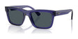 Ray-Ban RJ9196S Sunglasses Transparent Violet / Dark Grey