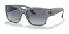 Ray-Ban JUNIOR WAYFARER NOMAD RJ9287S Sunglasses | Size 48 / Transparent Grey №71134L / Grey Gradient Blue (2N 25%)